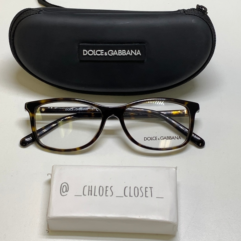 Dolce & Gabbana DG3222 BLACK Frame Glasses